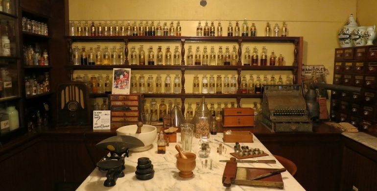 For pharmacists and patent medicine vendors